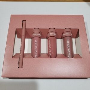 Dose of Colors Stone Lip Set by Dose of Colors, 4 Piece Set